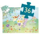 Djeco Formadobozos puzzle - Tavasz hercegnő, 36 db-os - The princess of spring Djeco Formadobozos puzzle - Tavasz hercegnő, 36 db-os - The princess of spring