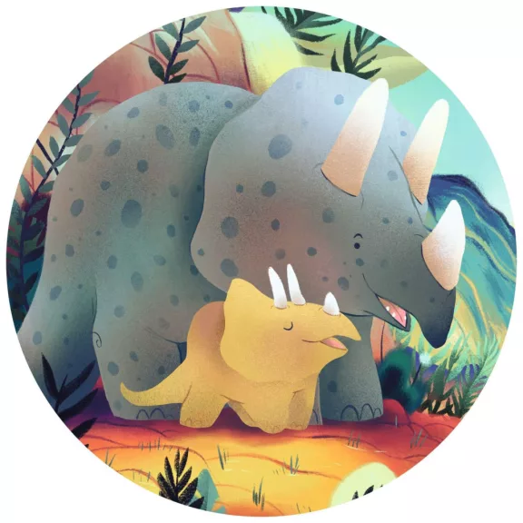 Djeco Formadobozos puzzle - Teo a kis dínó, 24 db-os - Teo the dino Djeco Formadobozos puzzle - Teo a kis dínó, 24 db-os - Teo the dino