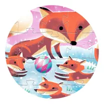 Djeco Formadobozos puzzle - Gyömbér a kis róka