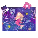 Djeco Formadobozos puzzle - Ella a sellő, 36 db-os - Ella, the mermaid Djeco Formadobozos puzzle - Ella a sellő, 36 db-os - Ella, the mermaid