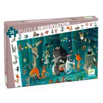   Djeco Megfigyeltető puzzle - Zenekar, 35 db-os - The orchestra