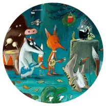   Djeco Megfigyeltető puzzle - Zenekar, 35 db-os - The orchestra