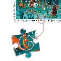   Djeco Megfigyeltető puzzle - Zenekar, 35 db-os - The orchestra