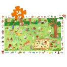Djeco - Megfigyeltető puzzle – Erdőben, 54 db-os – Observation Forest Djeco - Megfigyeltető puzzle – Erdőben, 54 db-os – Observation Forest