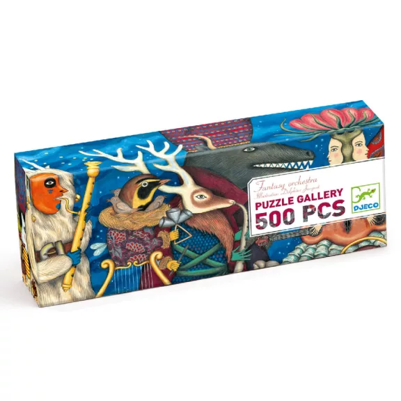 Djeco Művész puzzle - Fantasztikus zenekar - 500 db-os Djeco Művész puzzle - Fantasztikus zenekar - 500 db-os