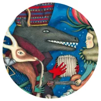 Djeco Művész puzzle - Fantasztikus zenekar - 500 db-os