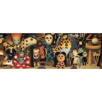 Djeco Művész puzzle - Álomban - 500 db-os - Yokai