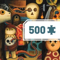 Djeco Művész puzzle - Álomban - 500 db-os - Yokai