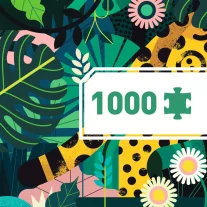 Djeco Művész puzzle - Leopárd - 1000 db-os - Leopard