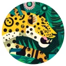 Djeco Művész puzzle - Leopárd - 1000 db-os - Leopard