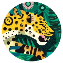 Djeco Művész puzzle - Leopárd - 1000 db-os - Leopard