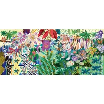   Djeco Művész puzzle - Szivárványos tigrisek - 1000 db-os - Rainbow Tigers - DJ07647