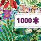 Djeco Művész puzzle - Szivárványos tigrisek - 1000 db-os - Rainbow Tigers - DJ07647 Djeco Művész puzzle - Szivárványos tigrisek - 1000 db-os - Rainbow Tigers - DJ07647