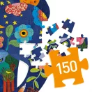 Djeco Művészeti puzzle - Elefánt - 150 db-os - Elephant Djeco Művészeti puzzle - Elefánt - 150 db-os - Elephant