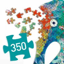   Djeco Művészeti puzzle - Tengericsikó, 350 db-os - See Horse