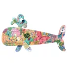 Djeco Művészeti puzzle - Bálna, 150 db-os - Whale Djeco Művészeti puzzle - Bálna, 150 db-os - Whale