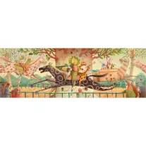   Djeco Művész puzzle - Csodálatos utazás - 100 db-os - Wonderful ride