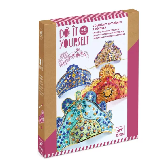 Djeco Csináld magad! - Bűvös tiarák - Enchantresses Djeco Csináld magad! - Bűvös tiarák - Enchantresses
