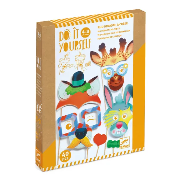 Djeco Készítsd magad! - Állatmaszkos buli - Animal party Djeco Készítsd magad! - Állatmaszkos buli - Animal party