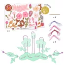 Djeco - Készítsd magad! - Papírékszer készítő, csillám - Delicate medallions Djeco - Készítsd magad! - Papírékszer készítő, csillám - Delicate medallions