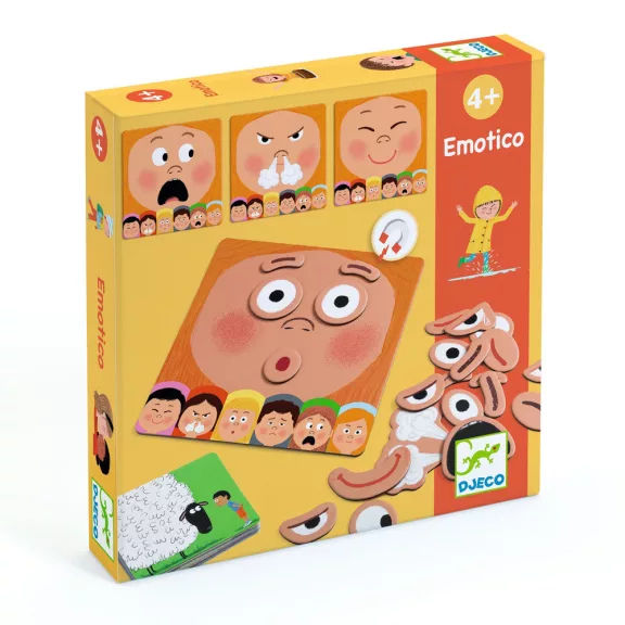Djeco Fejlesztő játék - Érzelmek - Emotico Djeco Fejlesztő játék - Érzelmek - Emotico