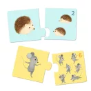 Djeco Párosító puzzle - Kié a kölyök, 24 db-os - Baby animals Djeco Párosító puzzle - Kié a kölyök, 24 db-os - Baby animals