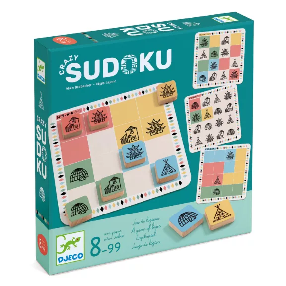 Djeco Logikai játék - Sudoku másként - Crazy Sudoku Djeco Logikai játék - Sudoku másként - Crazy Sudoku