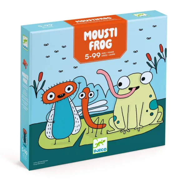 Djeco - Szúnyogvadász társasjáték - Moustifrog Djeco - Szúnyogvadász társasjáték - Moustifrog