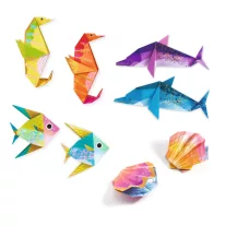 Djeco - Origami - Tengeri élőlények - Sea creatures
