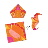 Djeco - Origami - Tengeri élőlények - Sea creatures