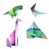Djeco - Origami - Dinoszauruszok - Dinosaurs