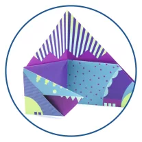 Djeco - Origami - Dinoszauruszok - Dinosaurs
