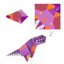 Djeco - Origami - Dinoszauruszok - Dinosaurs