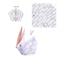 Djeco - Origami - Állati család - Family