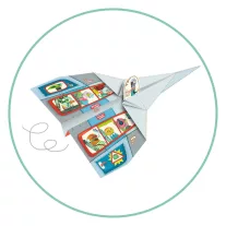 Djeco - Origami - Repülők - Origami planes