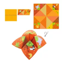 Djeco - Origami - Sótartó - Origami bird game