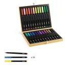 Djeco Ecsetfilc készlet - Első festő filcek 24 db - First brush pens box