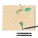 Djeco Ecsetfilc készlet - Első festő filcek 24 db - First brush pens box