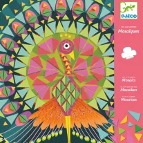 Djeco - Mozaikkép készítés - Csodás madarak - Coco