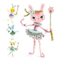   Djeco - Szálfűzős tündérbábu készítés - Tündérkéim - My fairies
