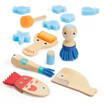   Djeco - Festőműhely - Különleges festőeszközök kicsiknek - Unique tools for painting