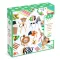 Djeco - Kreatív készlet - Vadon élő állatok - Jungle Animal Creation Box