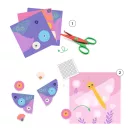 Djeco - Kreatív készlet - Cikk-cakk - Crinkle cutting Djeco - Kreatív készlet - Cikk-cakk - Crinkle cutting