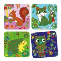 Djeco - Karckép technika - Állat-élet - Country creatures