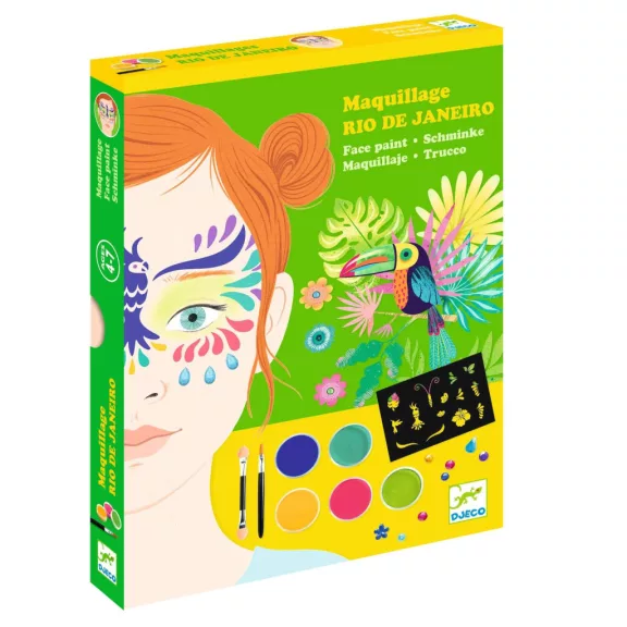 Djeco Arcfestés, díszítés - Karnevál - Rio de Janeiro Djeco Arcfestés, díszítés - Karnevál - Rio de Janeiro