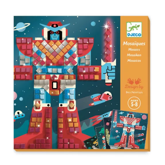 Djeco - Mozaikkép készítés - Űrcsata - Space battle Djeco - Mozaikkép készítés - Űrcsata - Space battle