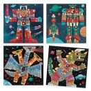 Djeco - Mozaikkép készítés - Űrcsata - Space battle Djeco - Mozaikkép készítés - Űrcsata - Space battle