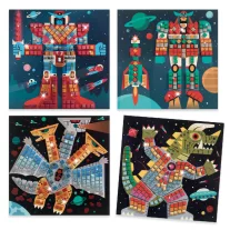 Djeco - Mozaikkép készítés - Űrcsata - Space battle