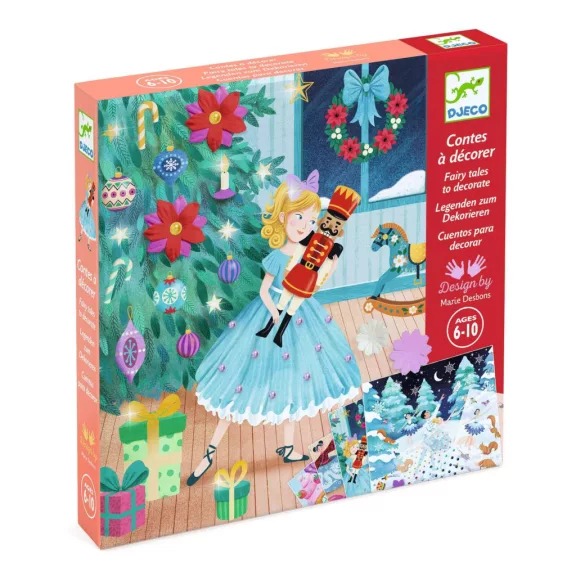 Djeco - Művészeti műhely - Meseillusztráció, Diótörő - Nutcracker Djeco - Művészeti műhely - Meseillusztráció, Diótörő - Nutcracker