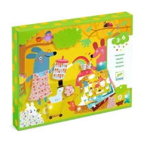   Djeco - Kollázs műhely - Mozaikkép készítés kezdetei - Foam fun